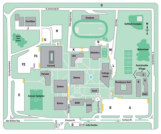 New College Campus Map